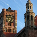 Town Hall in Torun, Poland by Leszek Kozlowski